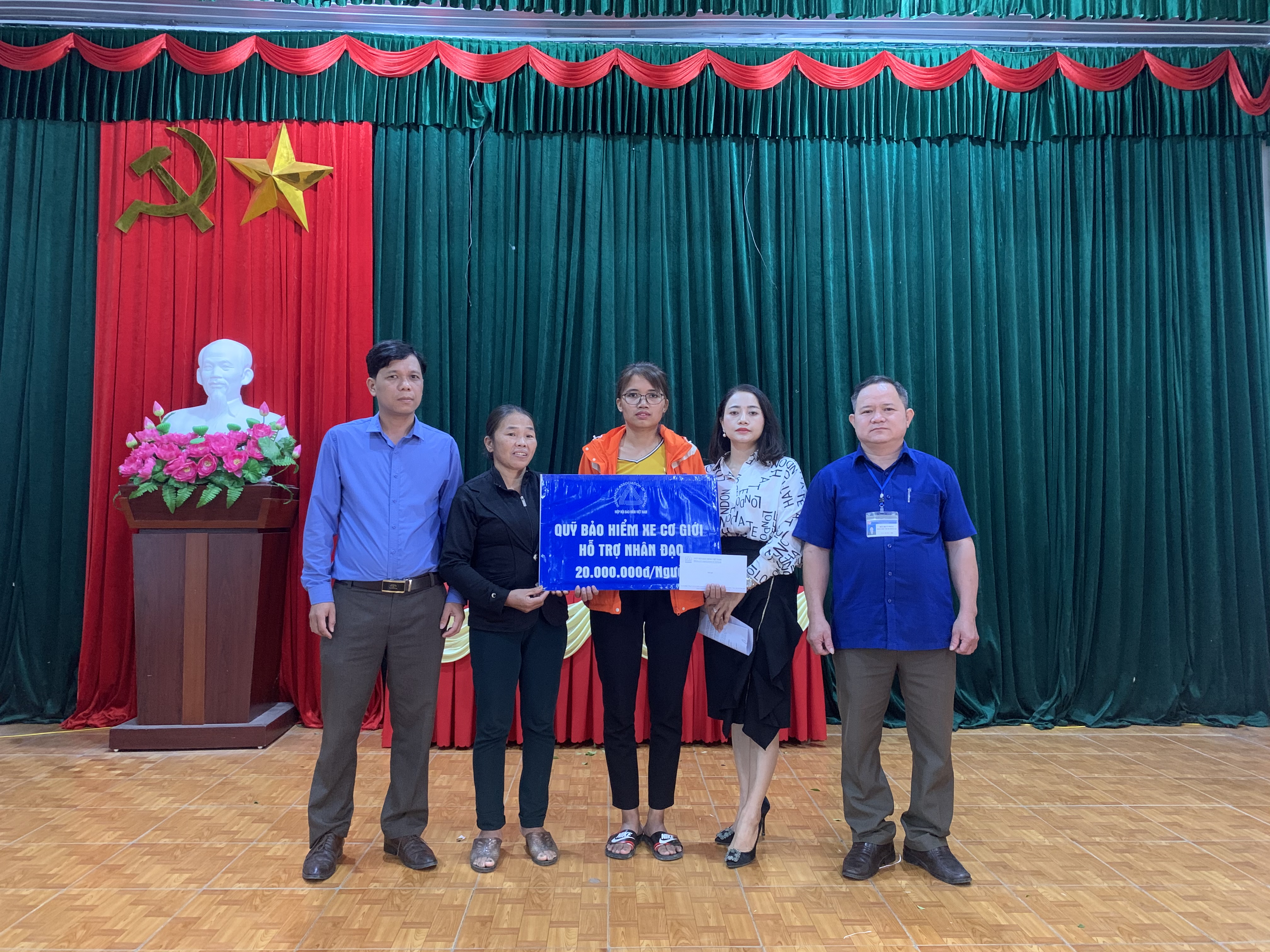 Quỹ Bảo hiểm xe cơ giới hỗ trợ nhân đạo tại Thái Nguyên và Hải Dương